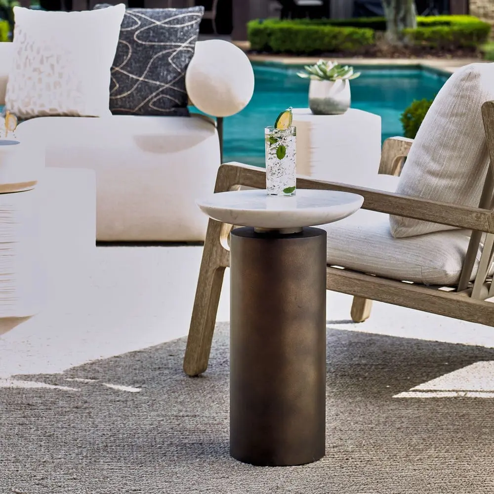 Olso Outdoor Accent Table - Image 8