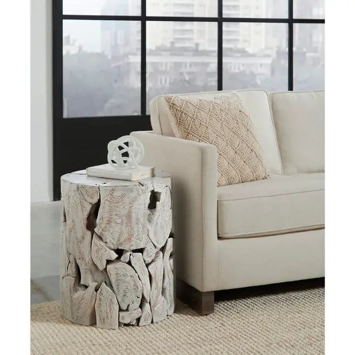 One Teak End Table - Image 5