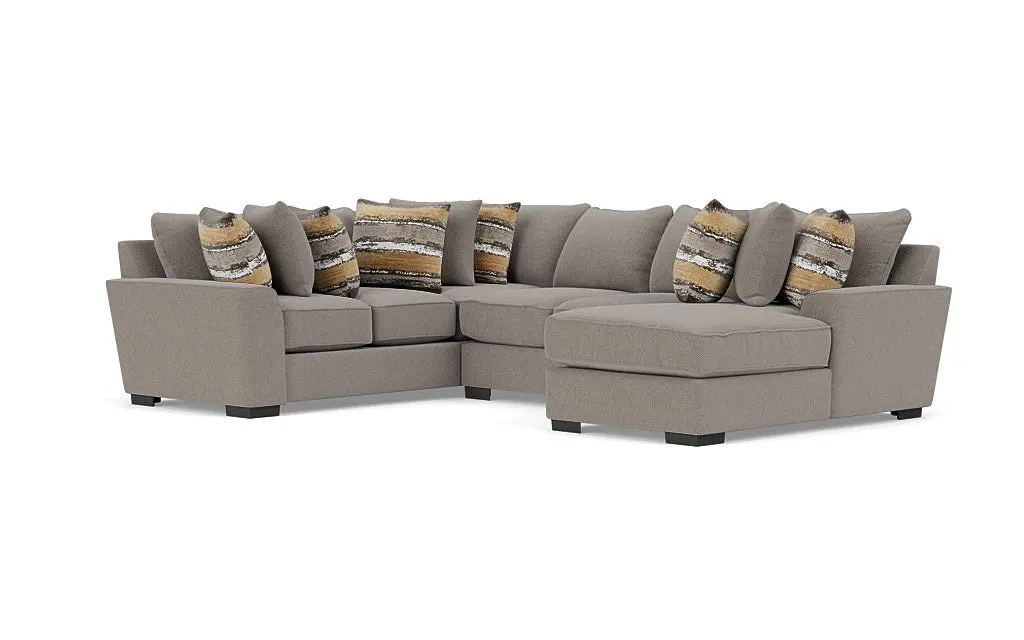 Oracle Tux Loveseat Chaise Sectional - Image 2