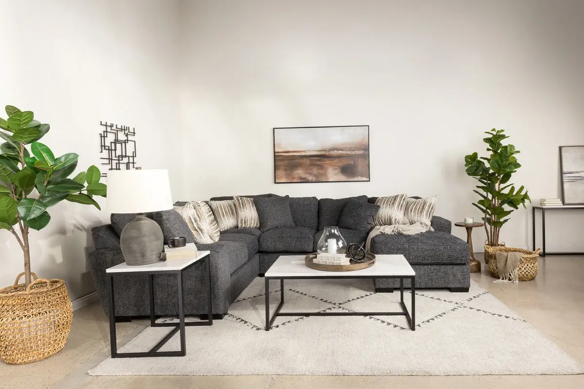 Oracle Tux Loveseat Chaise Sectional - Image 29