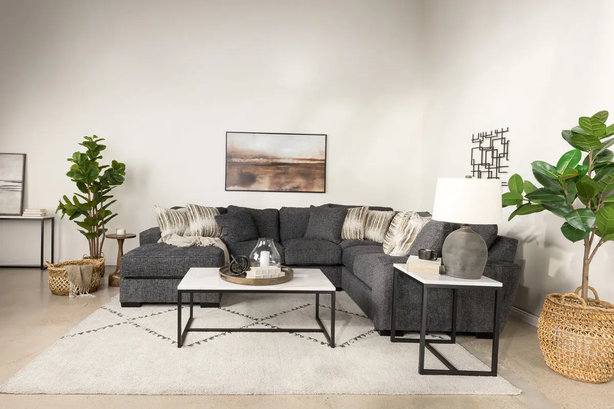 Oracle Tux Loveseat Chaise Sectional - Image 31