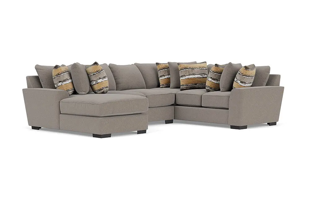 Oracle Tux Loveseat Chaise Sectional - Image 4