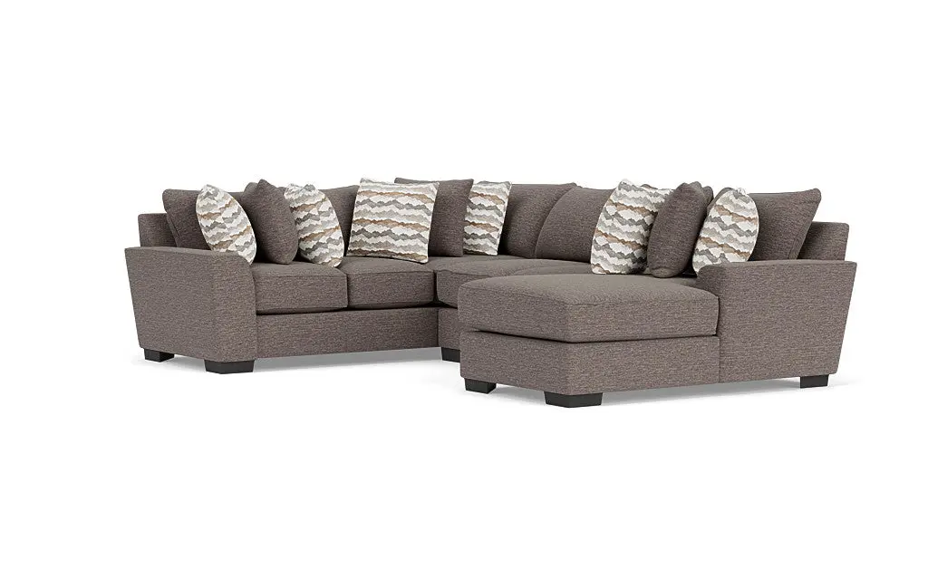 Oracle Tux Loveseat Chaise Sectional - Image 7