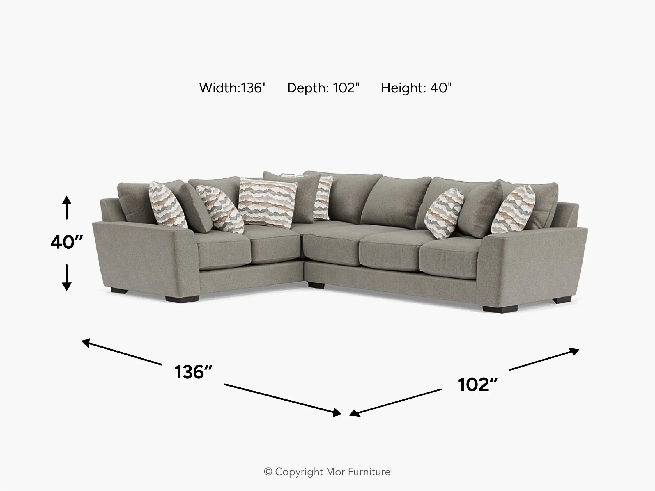 Oracle Tux Sofa Sectional Custom - Image 4