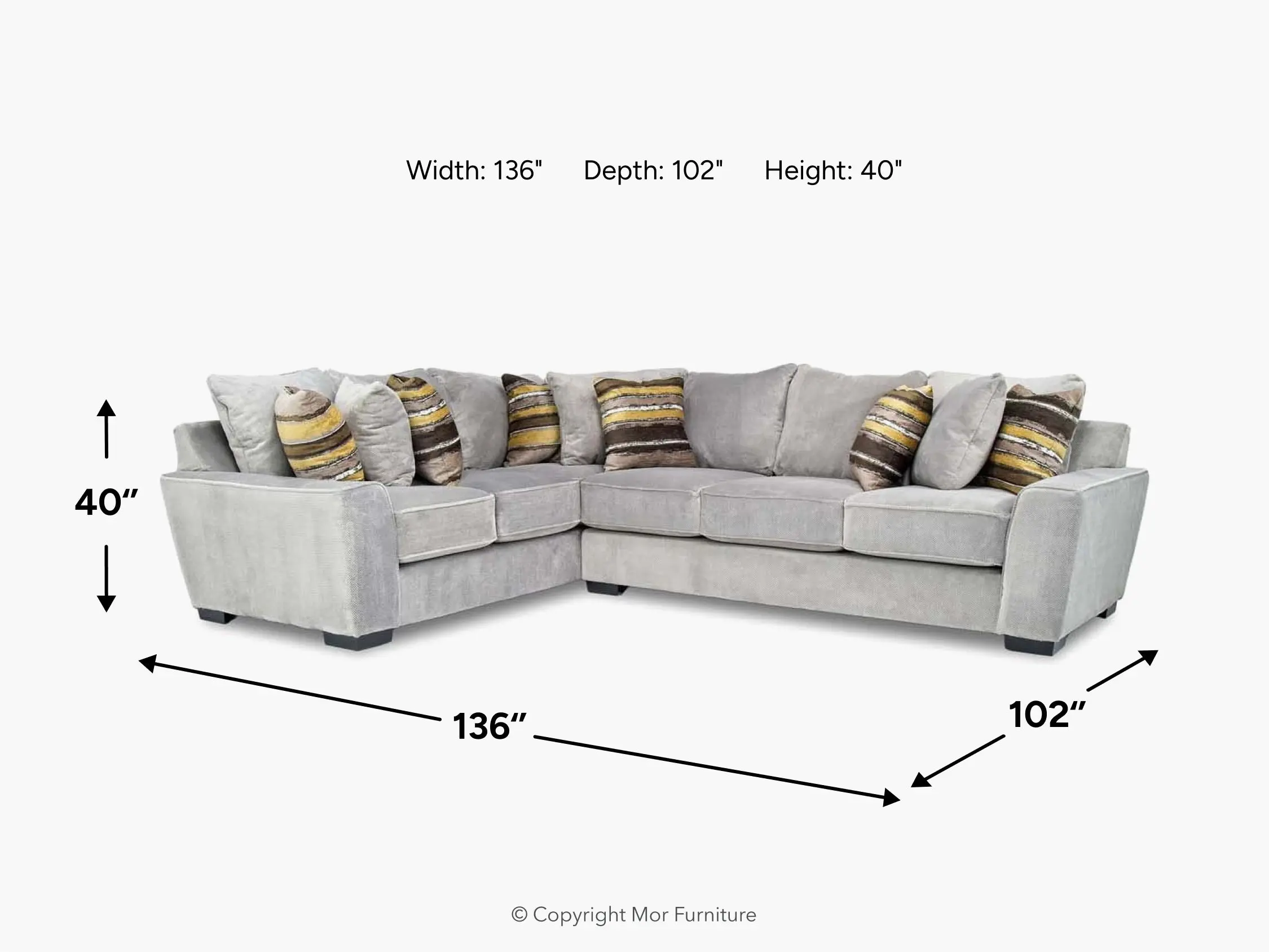 Oracle Tux Sofa Sectional - Image 5