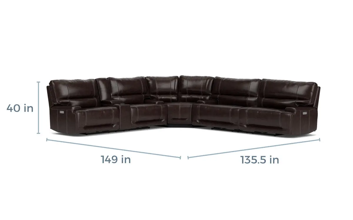 Oslo 3 Piece 3 Power Sectional - Image 14