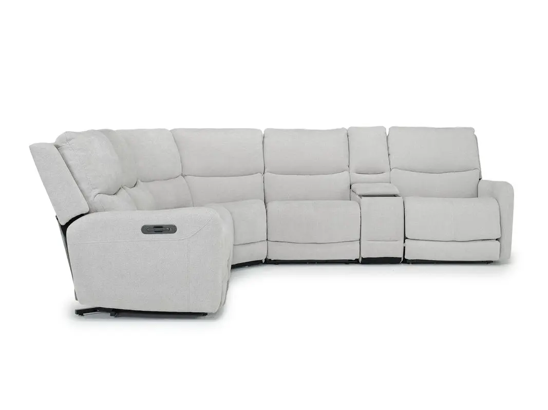 Palencia 6 Piece 3 Power Sectional With 3 Power Armless Recliner - Image 27