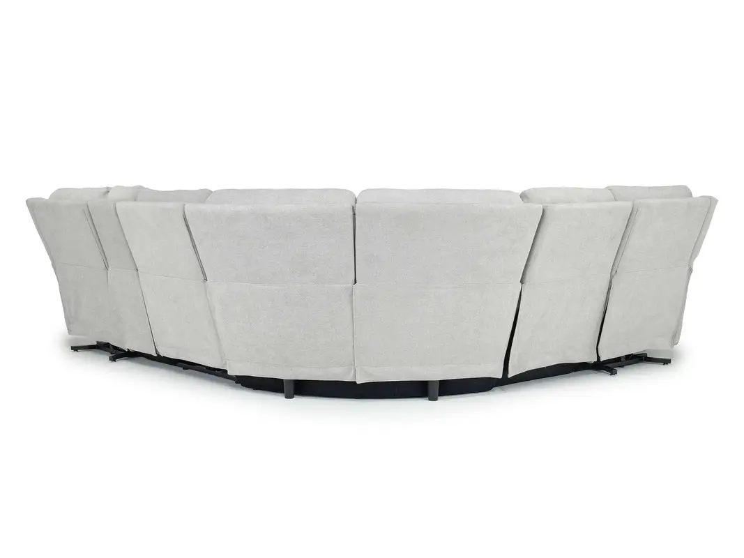 Palencia 6 Piece 3 Power Sectional With 3 Power Armless Recliner - Image 33