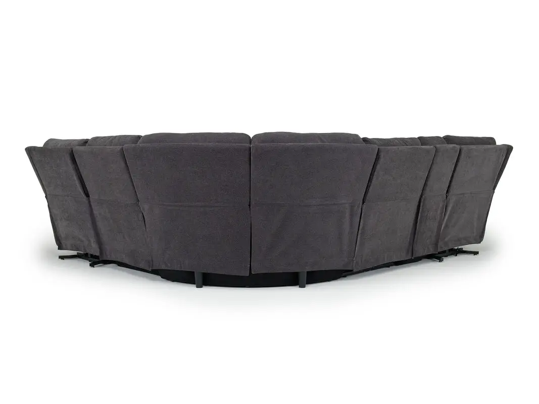 Palencia 6 Piece 3 Power Sectional With 3 Power Armless Recliner - Image 36