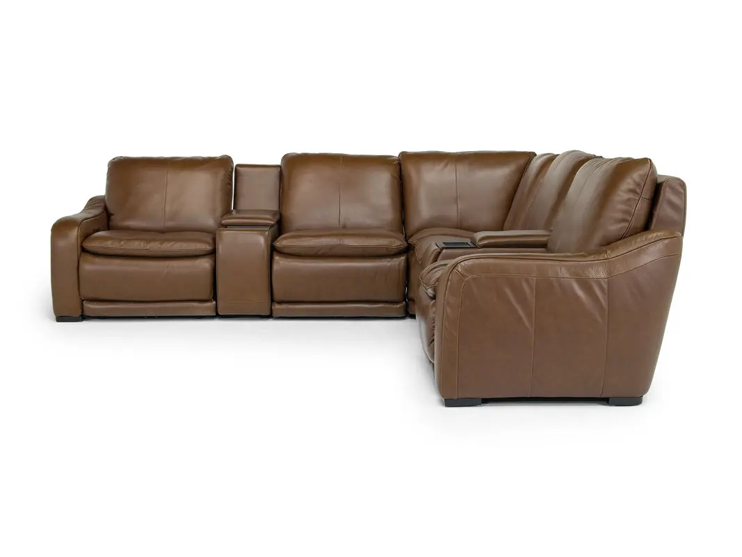 Paradise Ls 7 Piece Reclining Sectional With Armless Recliner - Image 3