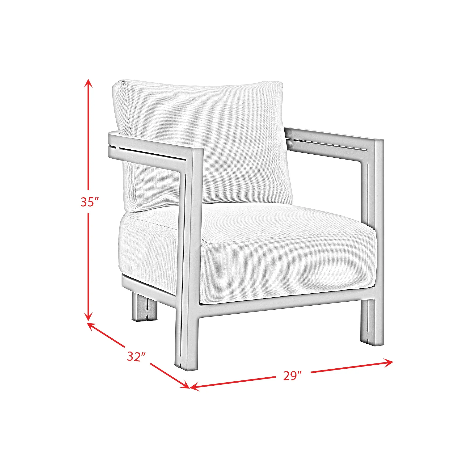 Playa Outdoor Accent Chair - Image 17