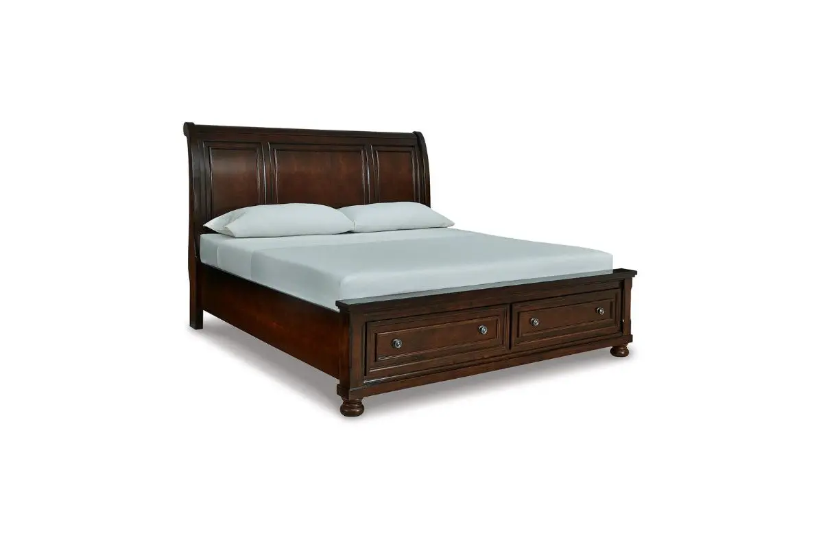 Porter Storage Bed & Dresser & Mirror & Nightstand - Image 9