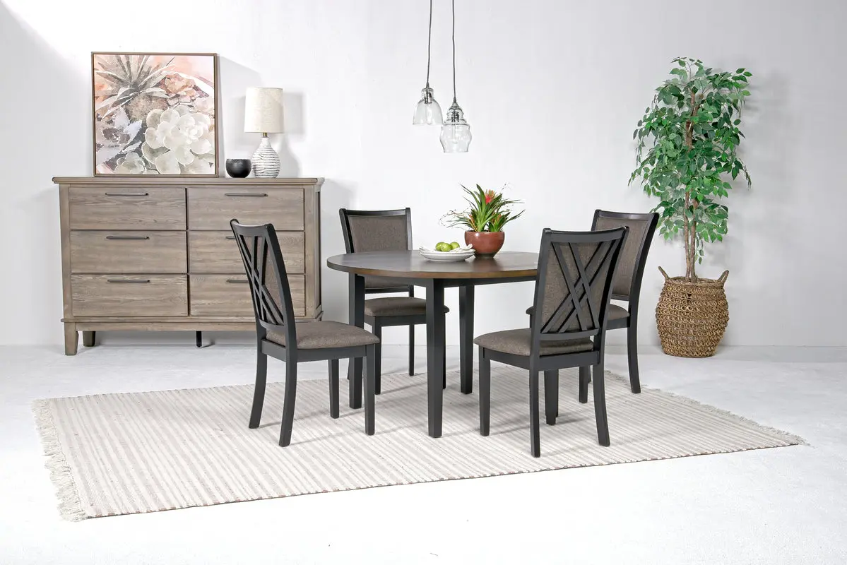 Potomac Round Dining Table & 4 Chairs