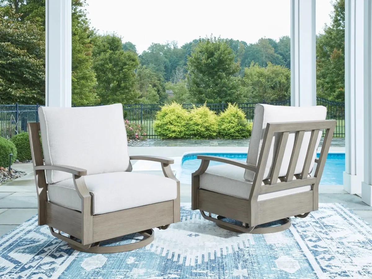 Rainier Outdoor Swivel Chair - Image 5