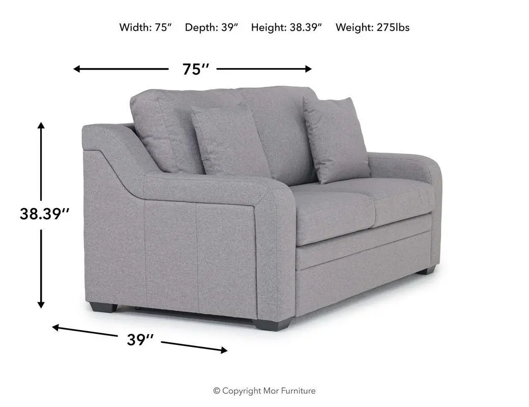 Regalla Full Sleeper Sofa With Gel Mattress - Image 12
