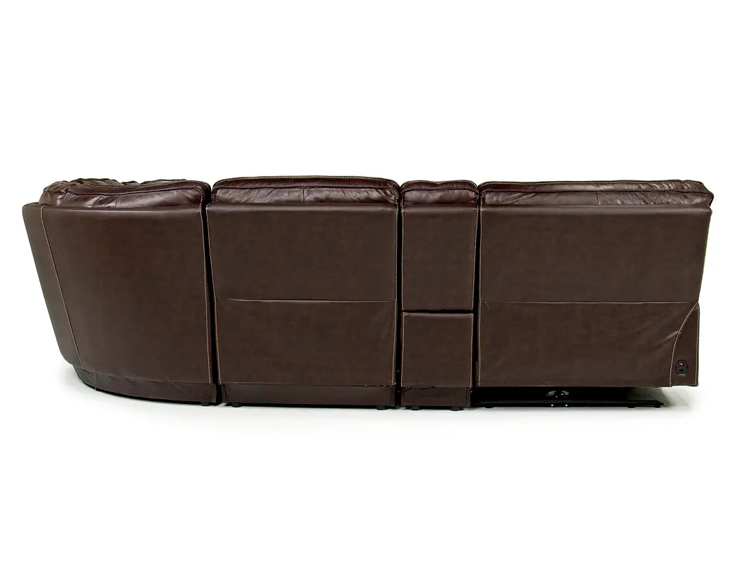 Retreat 6 Piece Power Sectional With Power Armless Recliner - Image 12