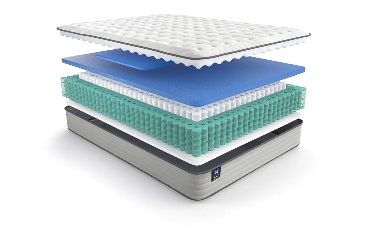 Sealy 12 Inch Spring Bloom Medium Mattress - Image 21