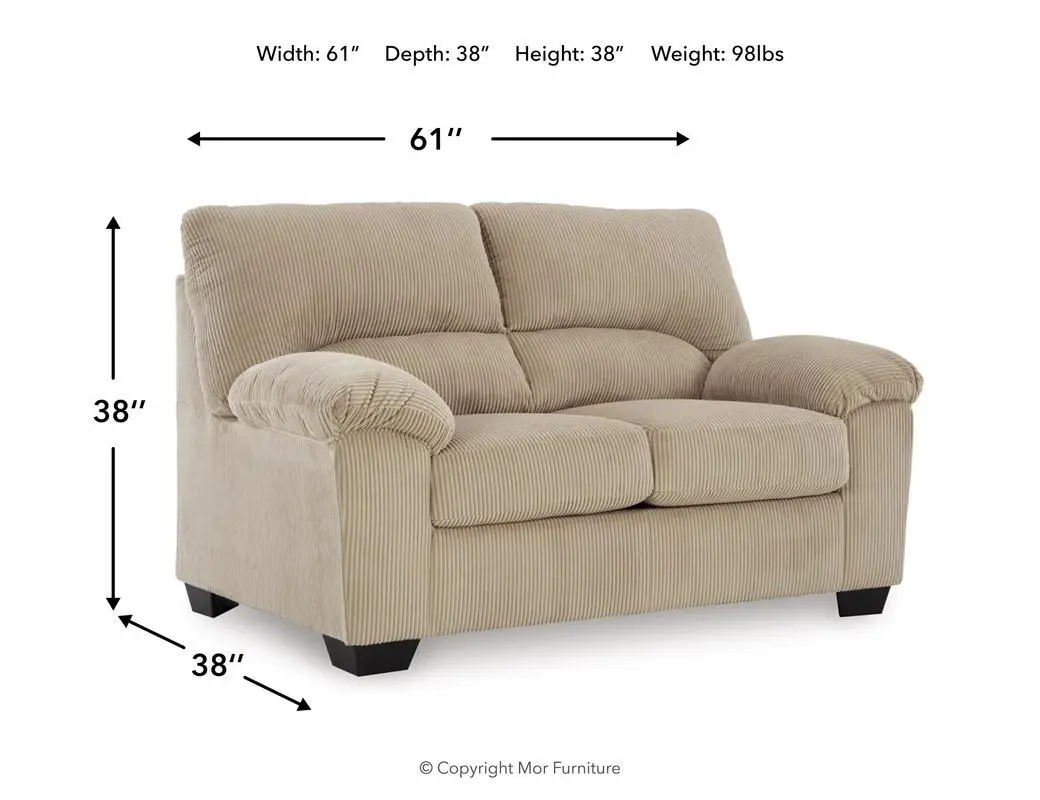 Simple Joy Loveseat - Image 16
