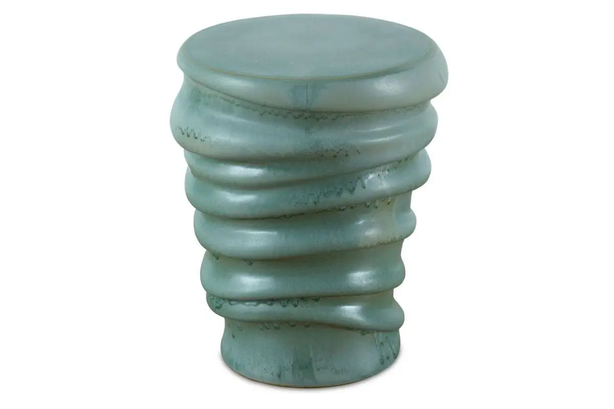 Skye Green Outdoor Stool