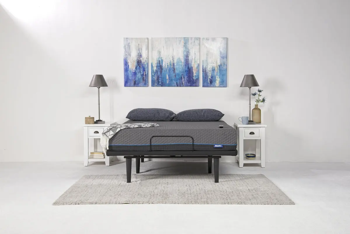 Sleepmor 10 Inch Hybrid Cool Firm Mattress & Adjustable Foundation Package - Image 4