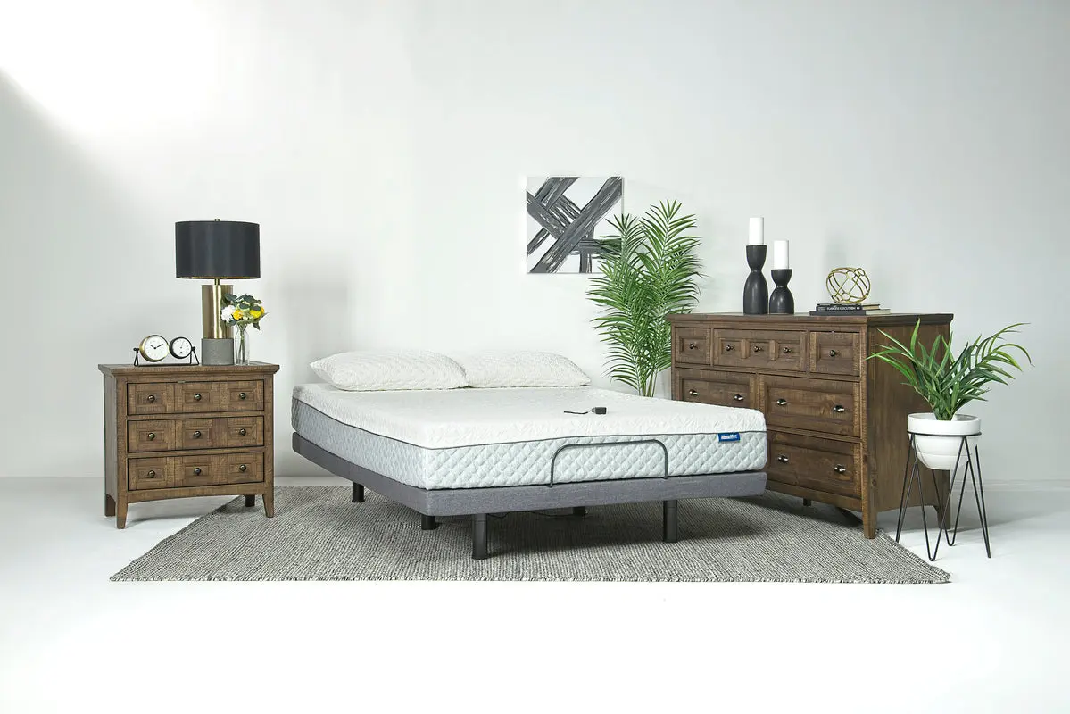 Sleepmor 12 Inch Copper Infused Medium Mattress & Adjustable Foundation Package - Image 5