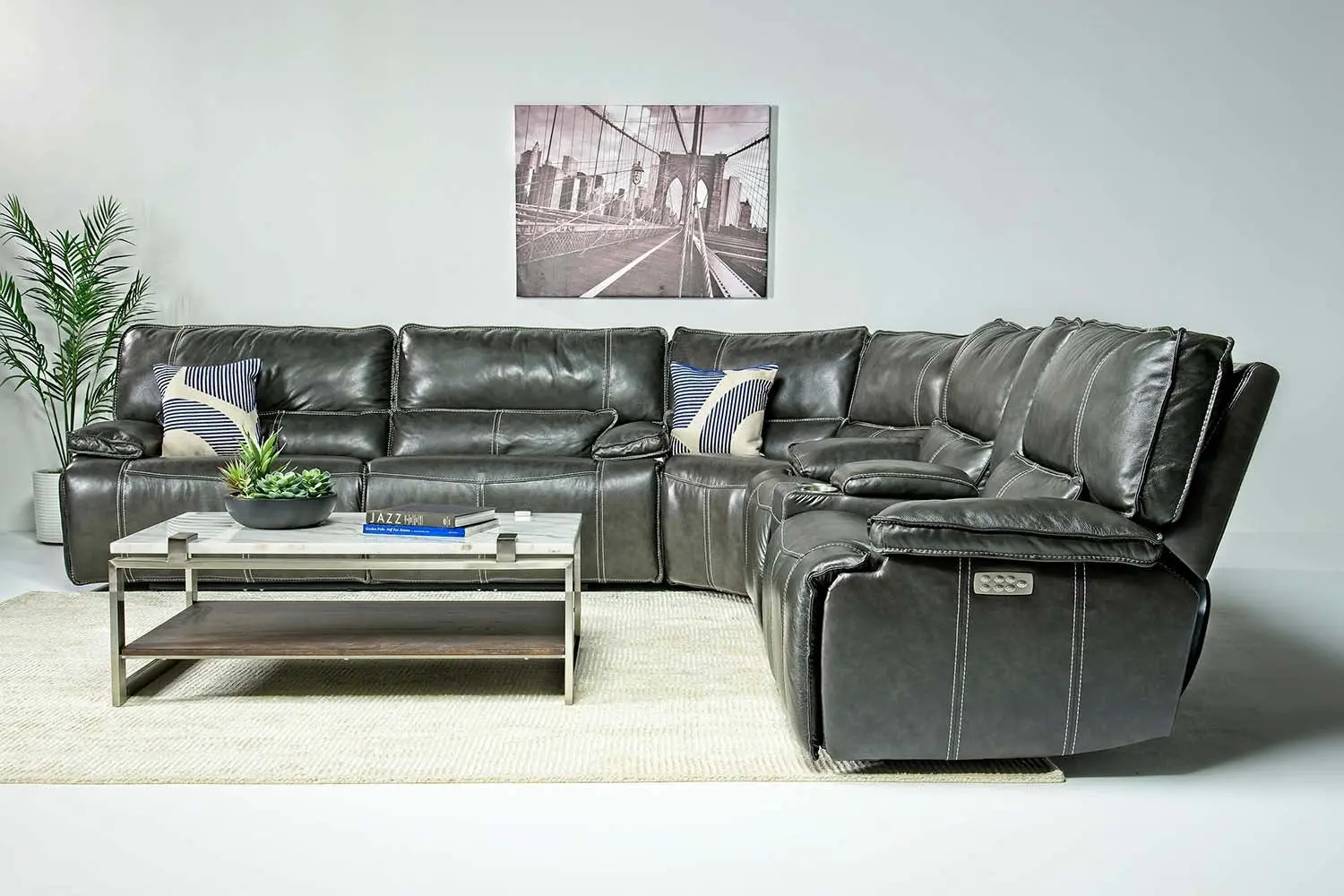 Sofia 3 Piece 3 Power Sectional - Image 15