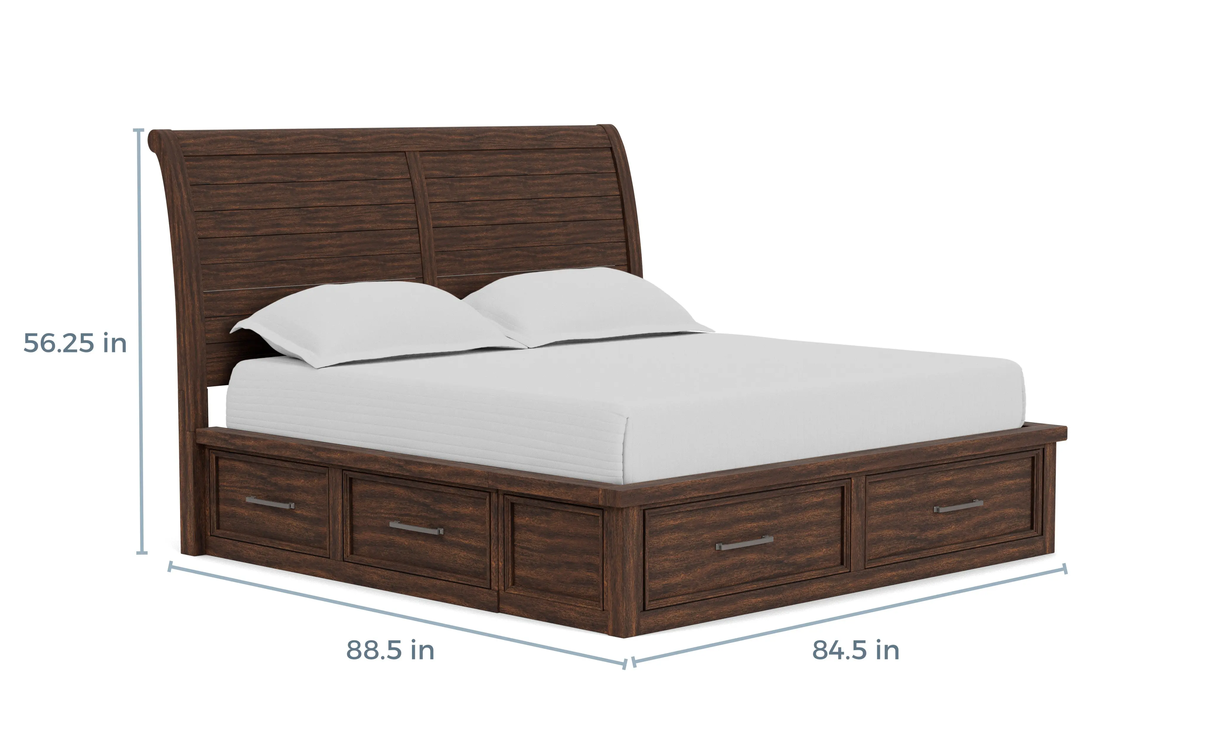 Sonora Sleigh Bed - Image 33