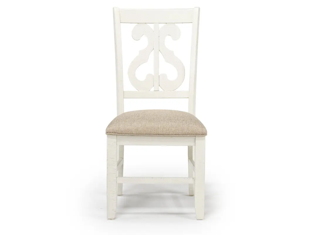 Stone Round Dining Table & 4 Chairs - Image 9
