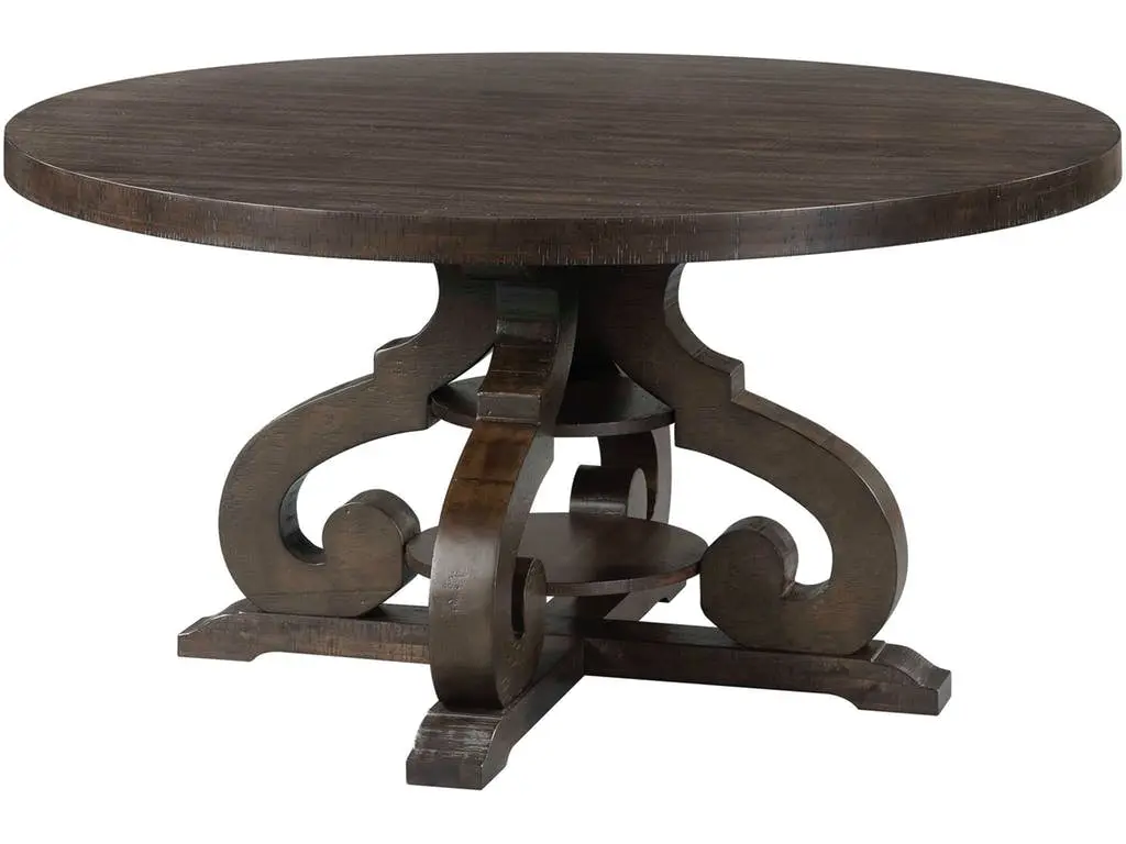 Stone Round Dining Table - Image 2