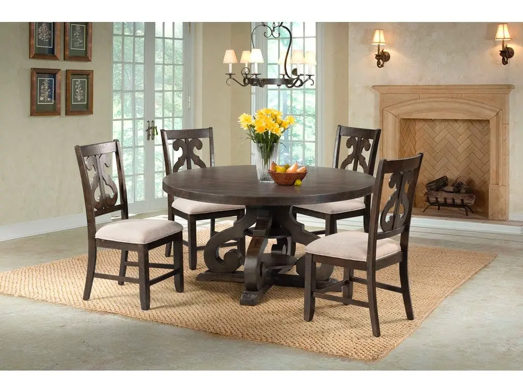 Stone Round Dining Table - Image 8