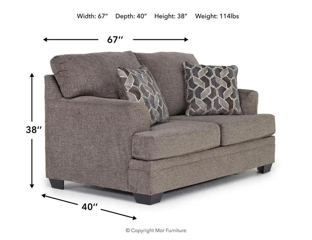 Stonemeade Loveseat - Image 7