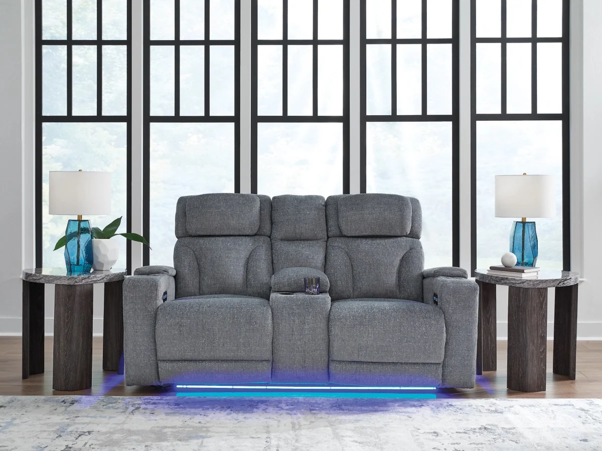 Studio Cave 2 Power Console Loveseat - Image 7