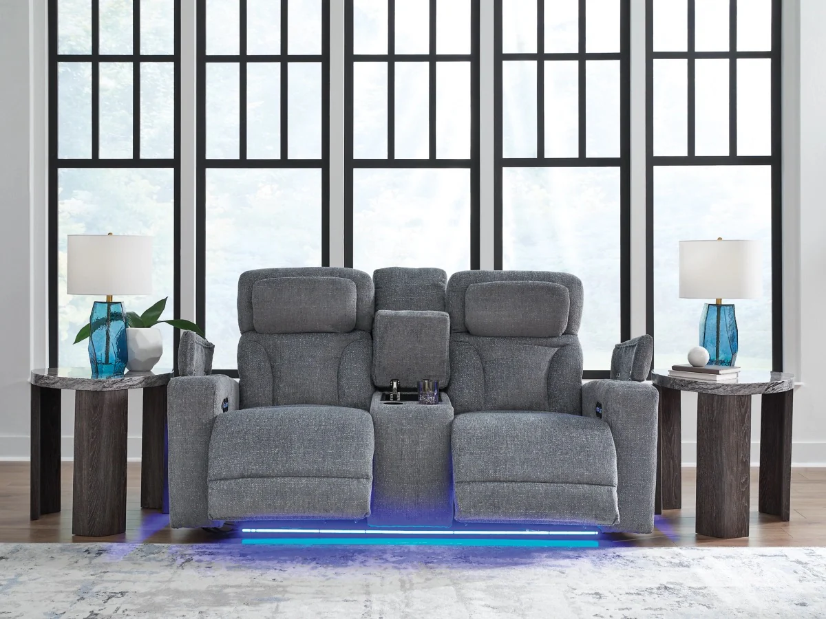 Studio Cave 2 Power Console Loveseat - Image 8