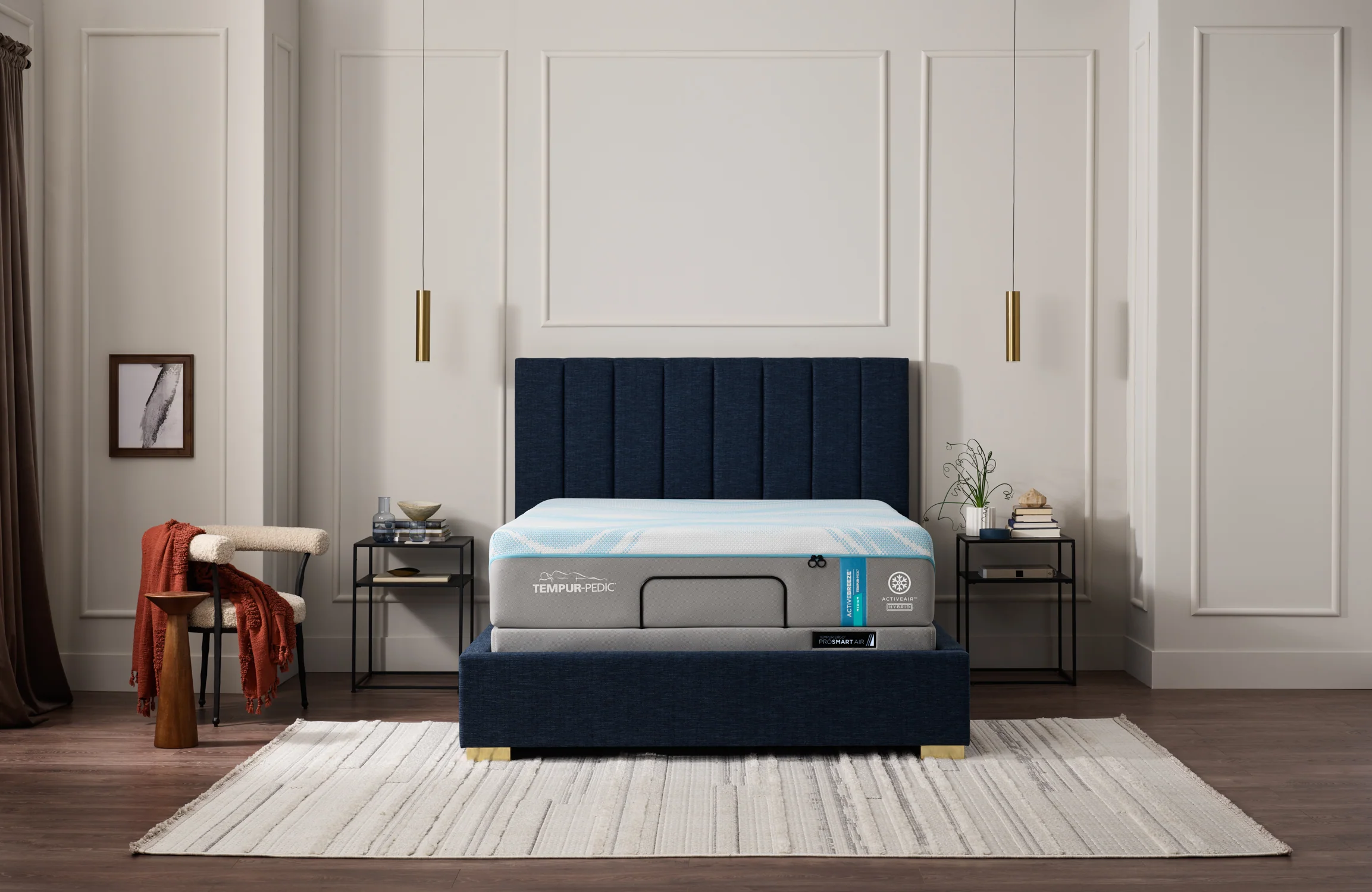 Tempur Pedic Active Breeze Ii Medium Hybrid Mattress & Adjustable Foundation Package - Image 21