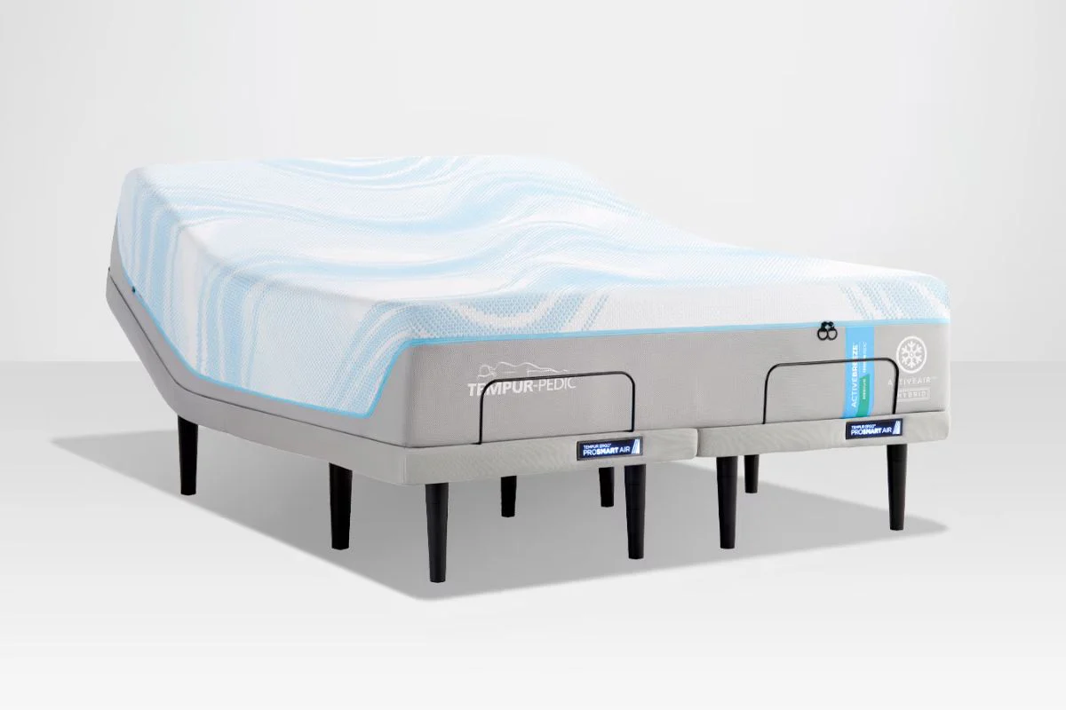 Tempur Pedic Active Breeze Ii Medium Hybrid Mattress & Adjustable Foundation Package - Image 3