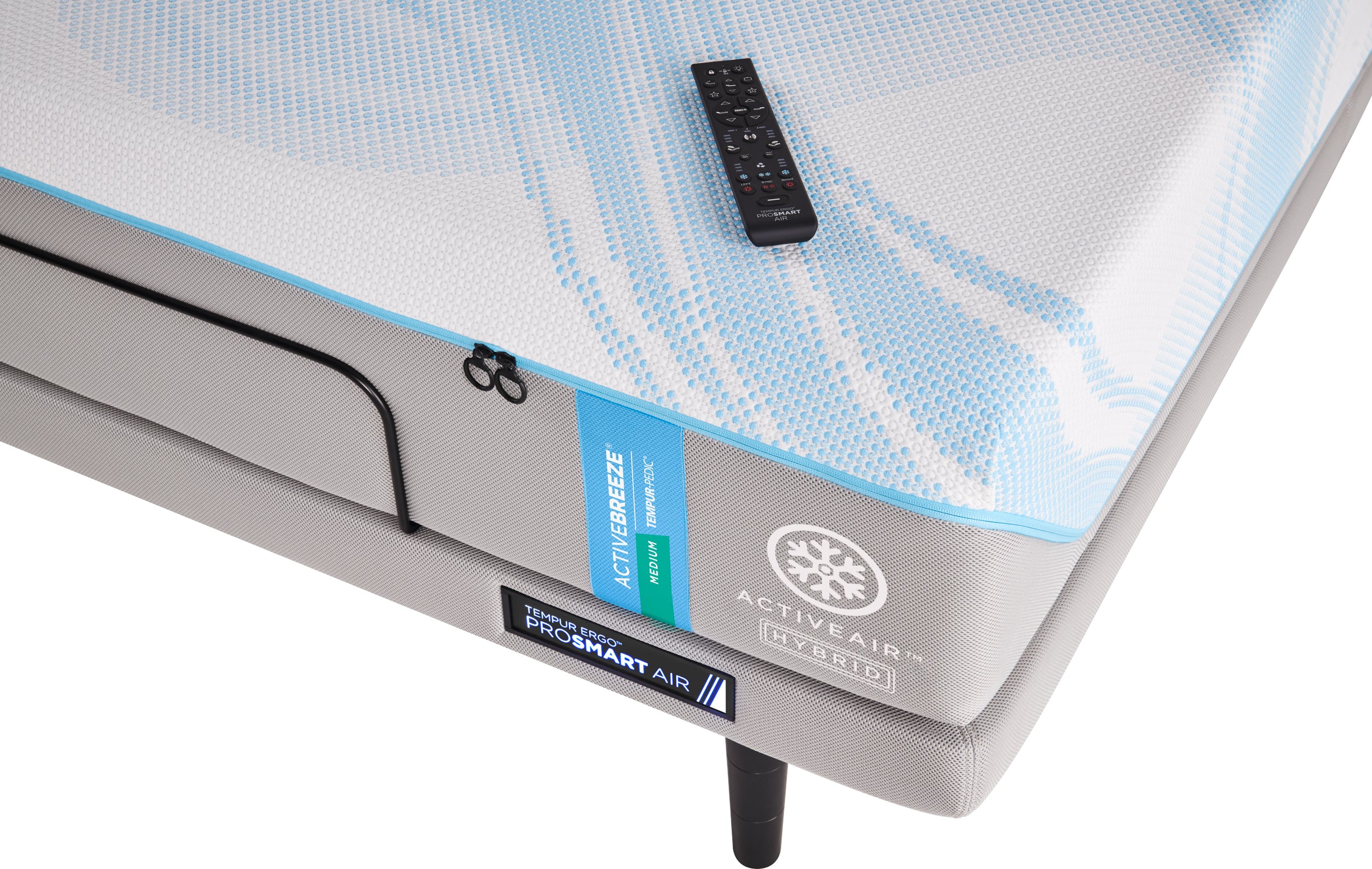 Tempur Pedic Active Breeze Ii Medium Hybrid Mattress & Adjustable Foundation Package - Image 35