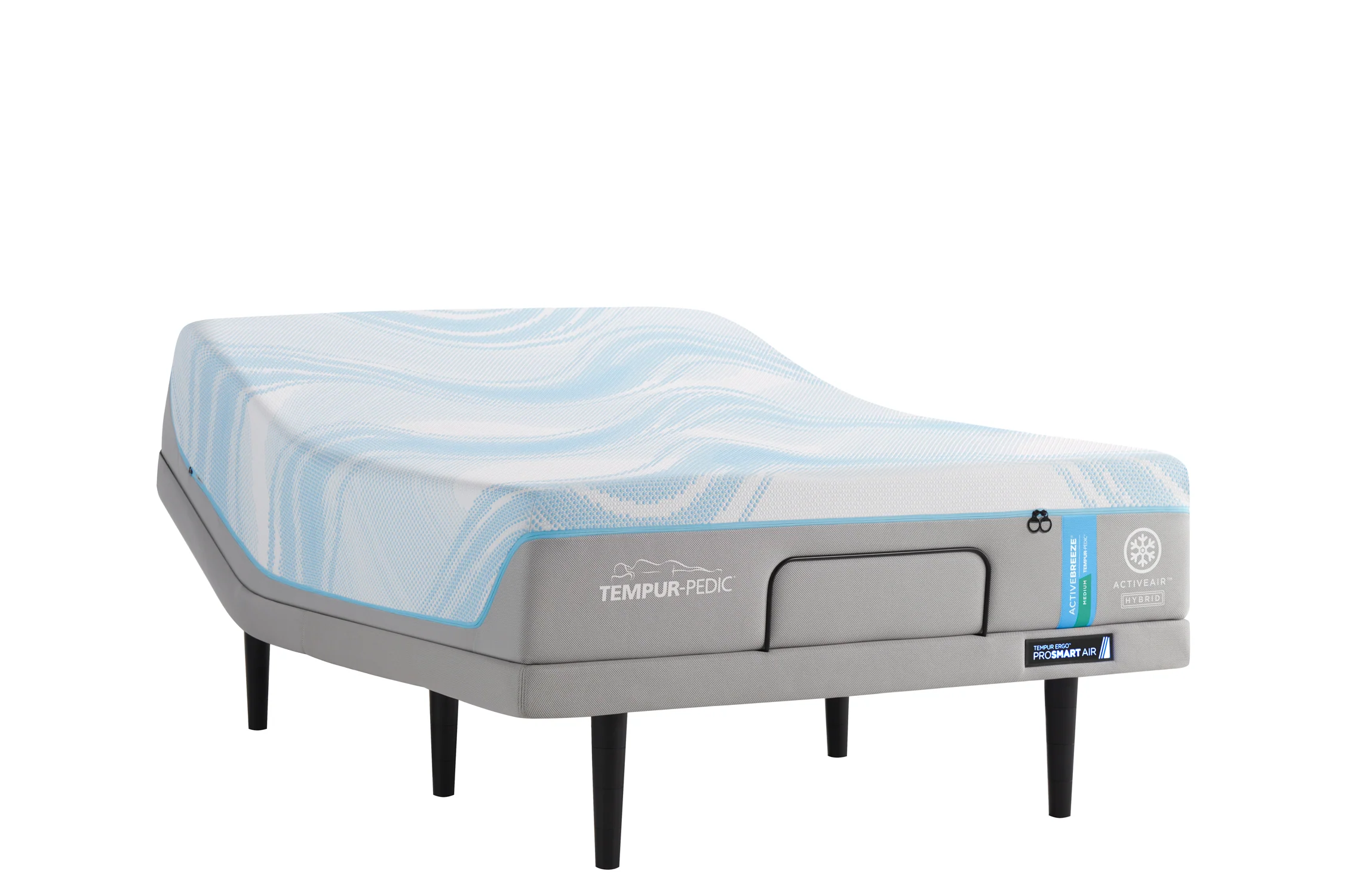 Tempur Pedic Active Breeze Ii Medium Hybrid Mattress & Adjustable Foundation Package - Image 5