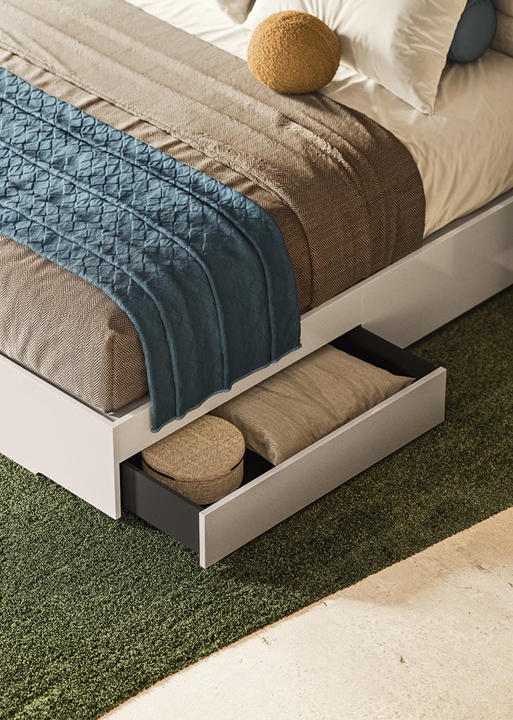Tullia Upholstered Panel Bed With Storage - Image 4