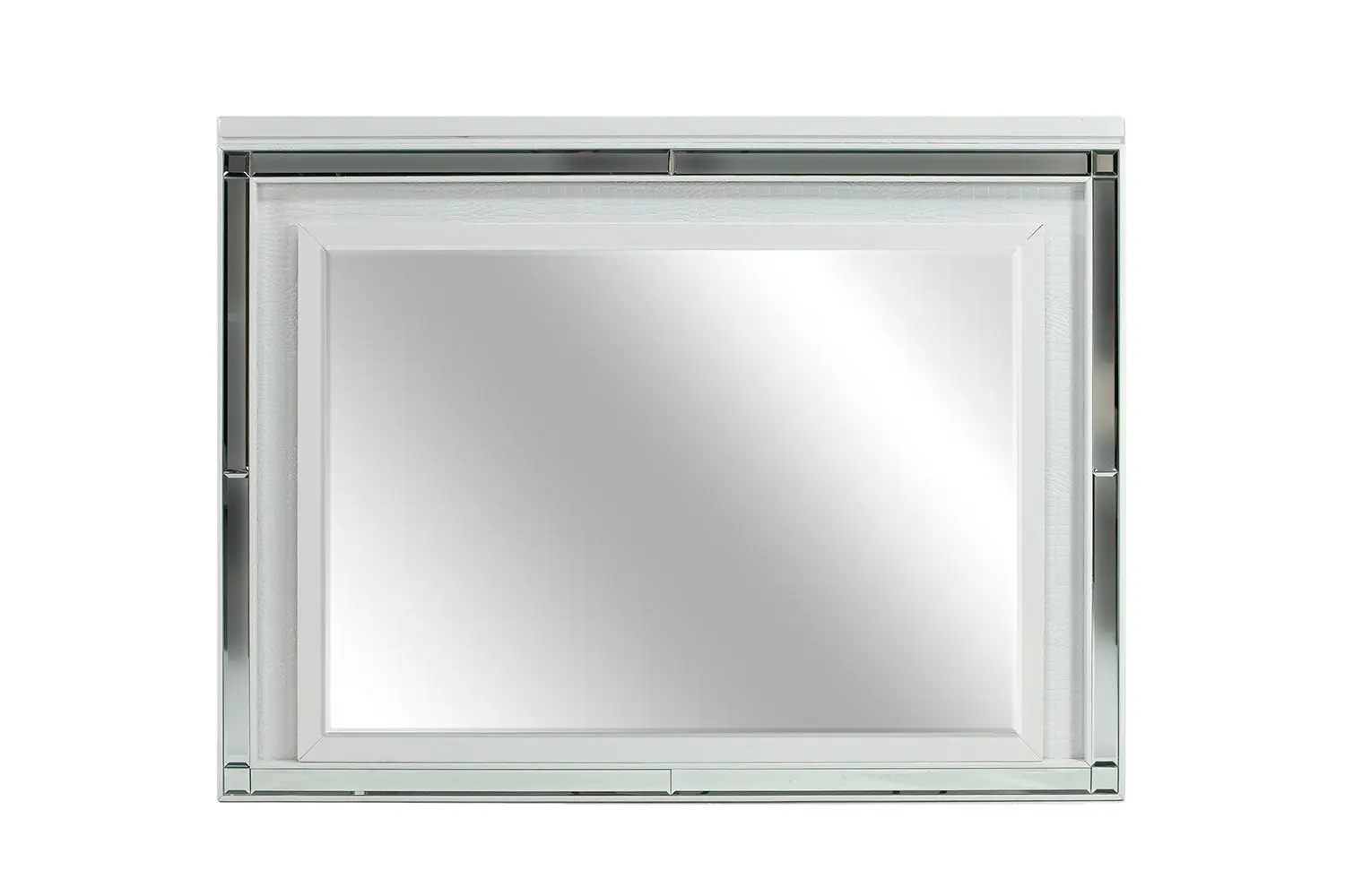 Valentino Panel Bed & Dresser & Mirror & Nightstand - Image 22