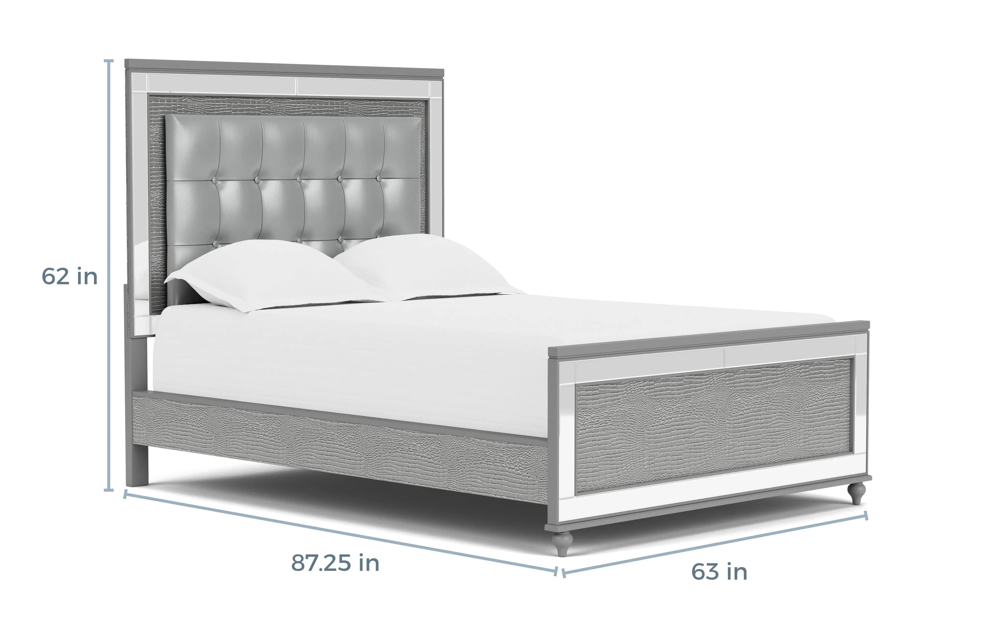 Valentino Panel Bed - Image 45