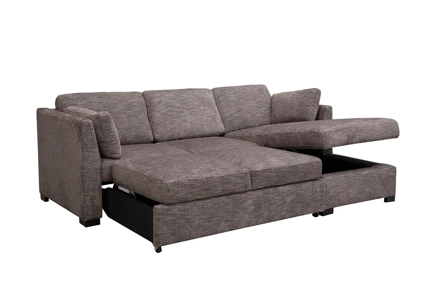 Vivian Full Pullout Sofa Chaise - Image 8