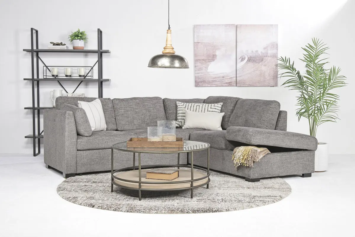 Vivian Full Pullout Sofa Sleeper Tux Chaise - Image 2