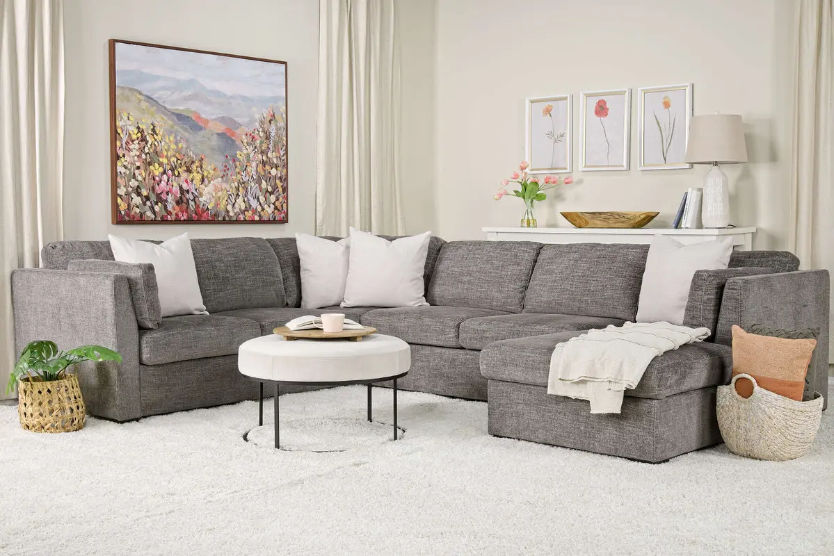 Vivian Full Pullout Tux Chaise Sectional - Image 13