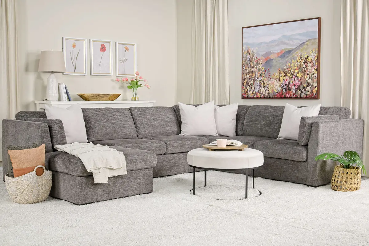 Vivian Full Pullout Tux Chaise Sectional - Image 15