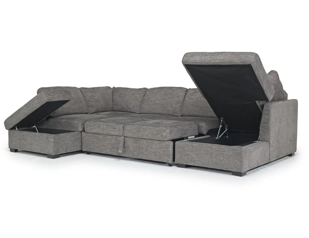 Vivian Full Pullout Tux Chaise Sectional - Image 20