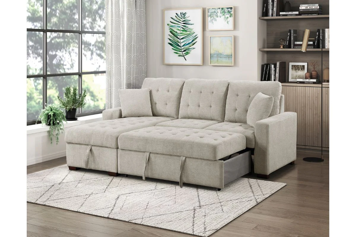 Waitsfield Full Pullout Sofa Chaise - Image 27