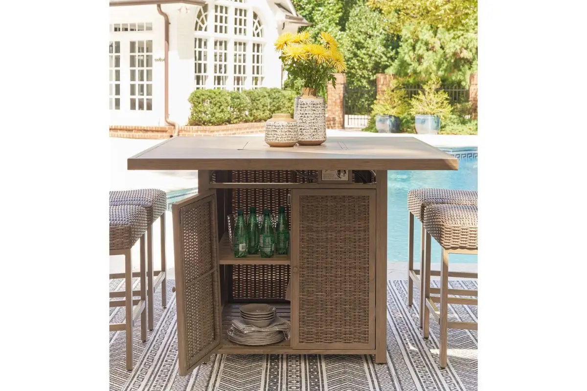 Walton Bridge Outdoor Bar Table - Image 6