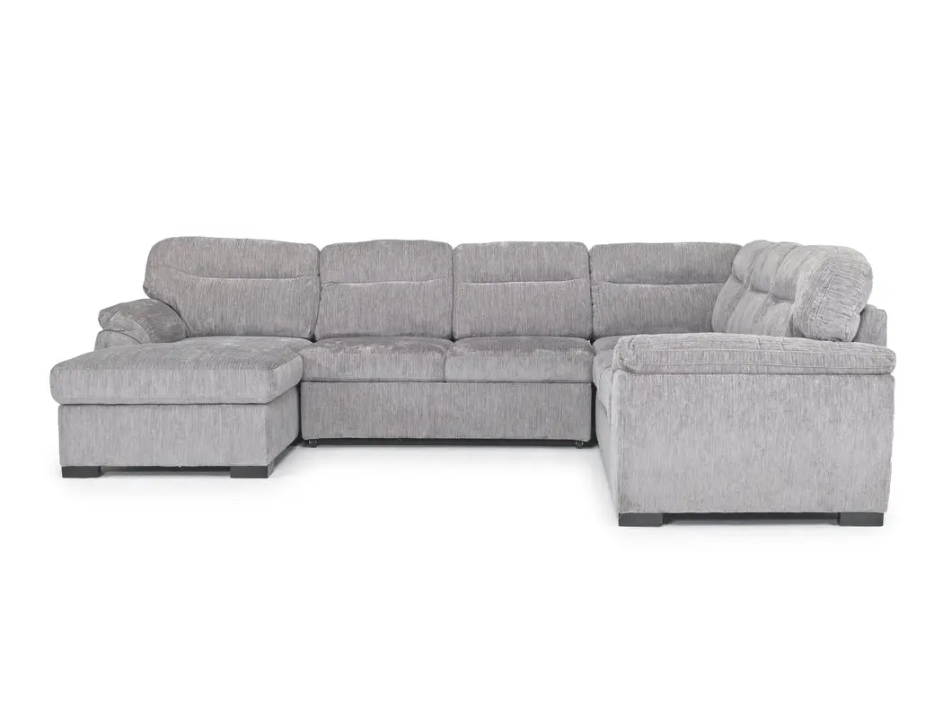 Wanda Full Pullout Tux Chaise Sectional - Image 5
