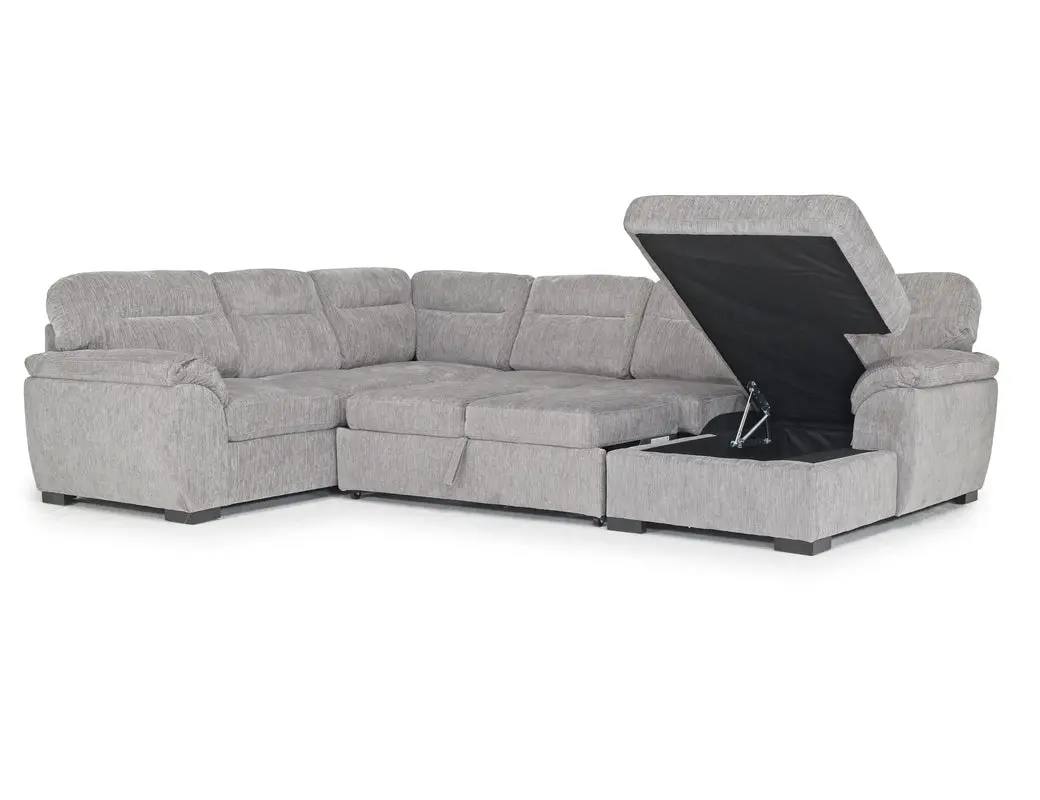 Wanda Full Pullout Tux Chaise Sectional - Image 6