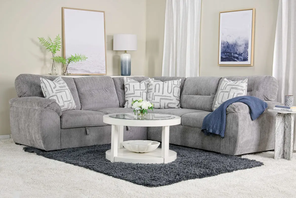 Wanda Full Tux Sleeper Sectional - Image 3